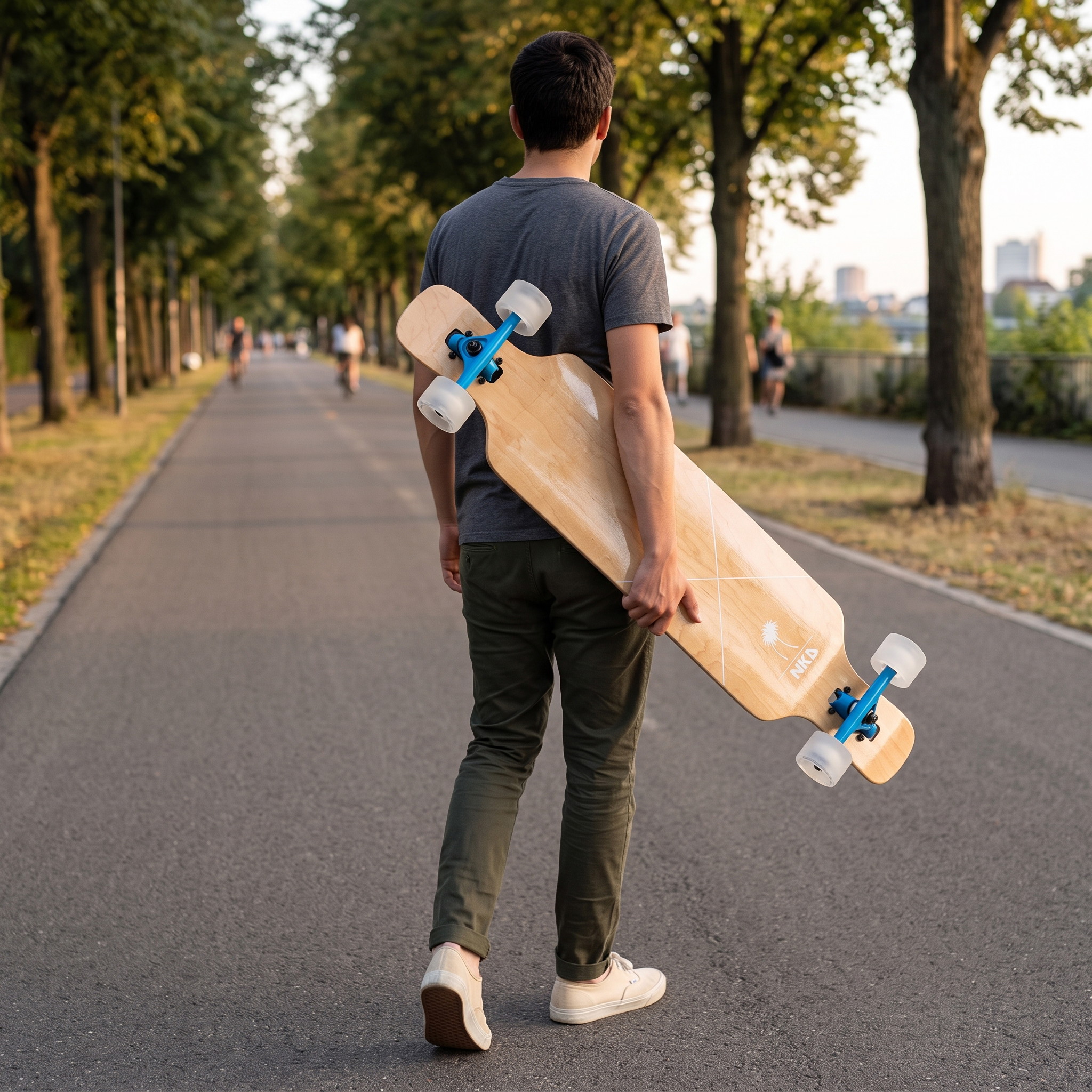 NKX Signature Fiberglas Longboard