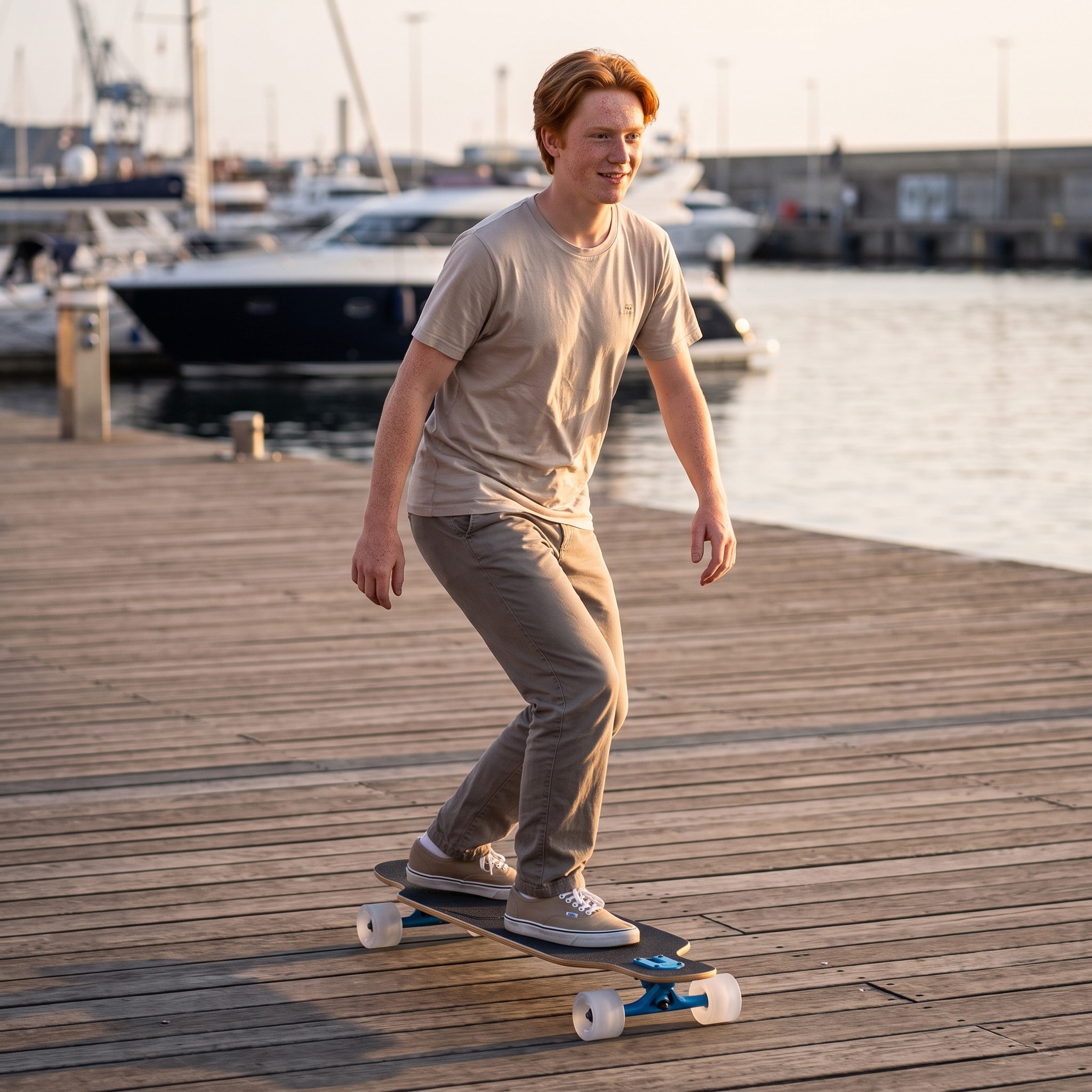 NKX Signature Fiberglas Longboard