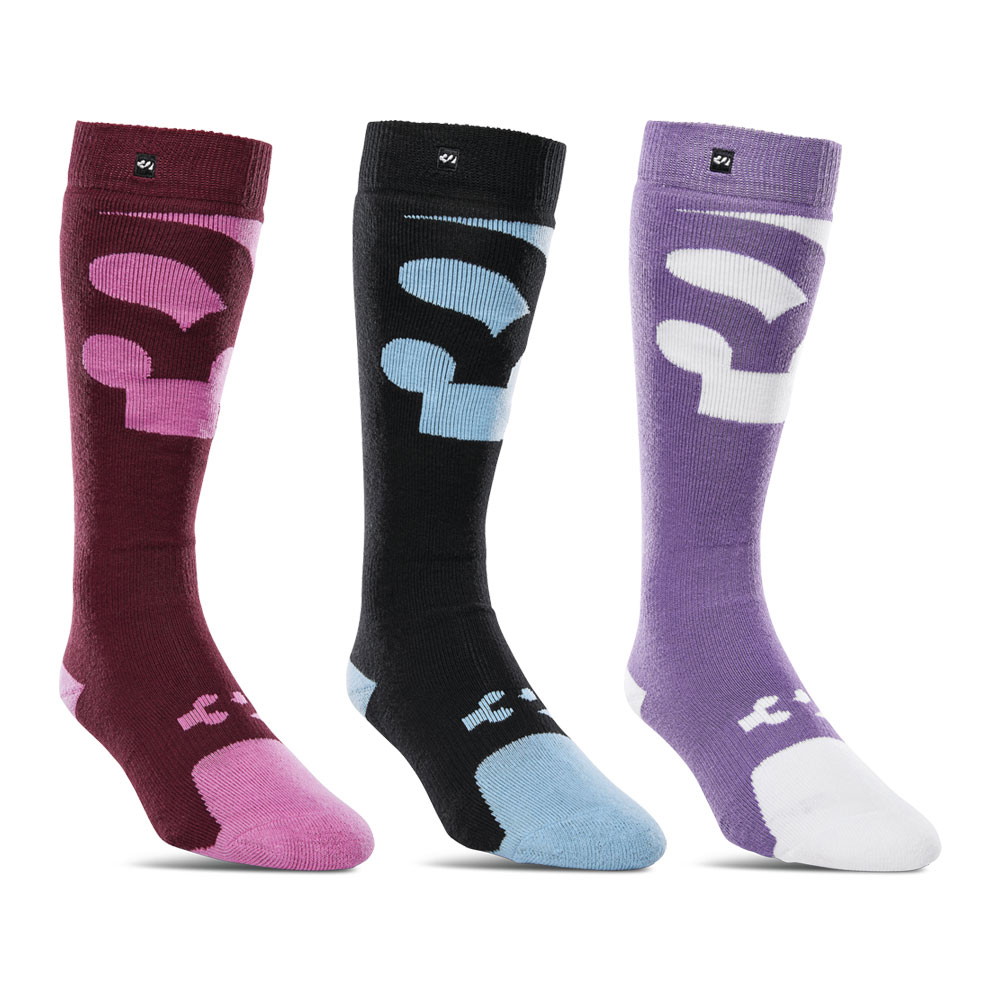 ThirtyTwo Cutout 3-pk Skisocken