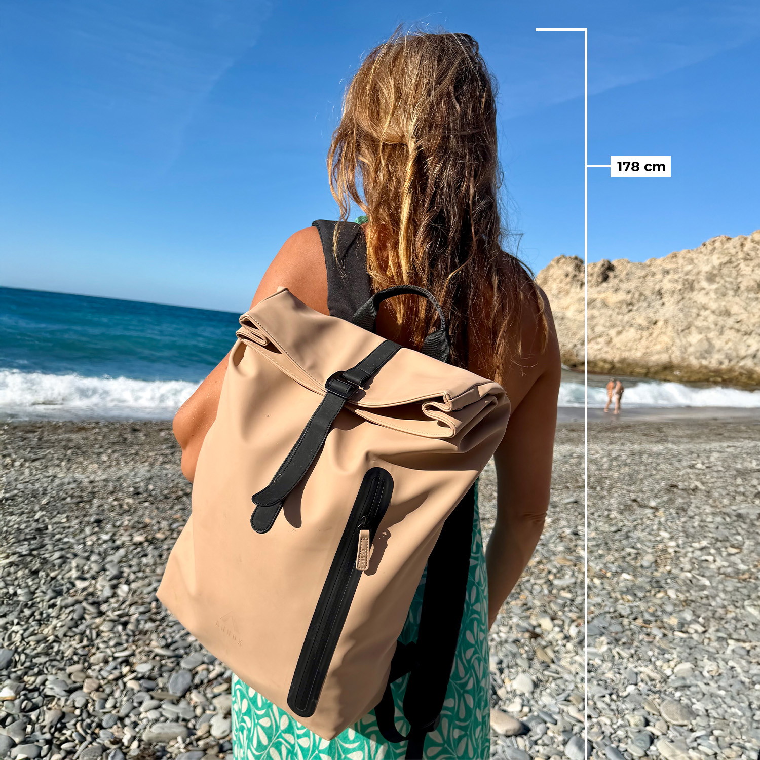 Annox Casual Laptop-Rucksack 15.6” – Wasserabweisendes PU