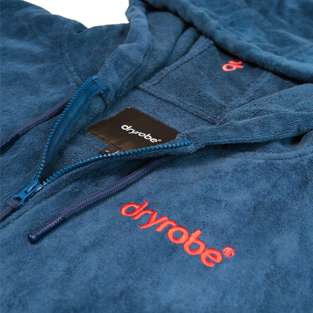 Dryrobe Full Zip Biofrottee-Bademantel