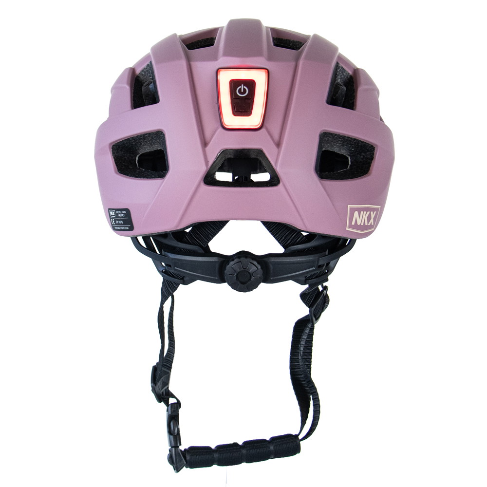 NKX City LED Fahrradhelm mit integriertem Licht