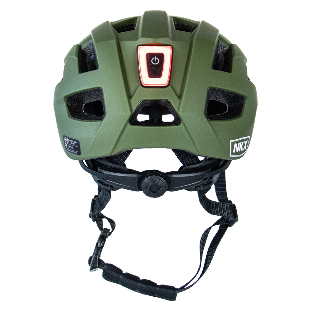 NKX City LED Fahrradhelm mit integriertem Licht