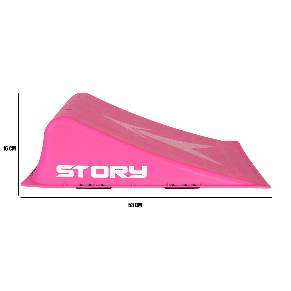 Story Skate Sprung / Rampe für Stunt Scooter, Skateboard-Tricks oder Rollschuhe
