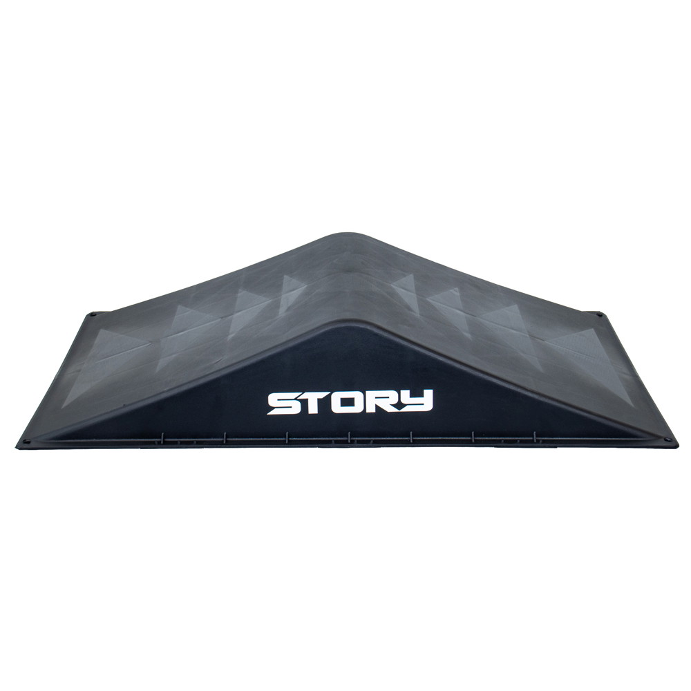 Story Skate Sprung / Rampe für Stunt Scooter, Skateboard-Tricks oder Rollschuhe