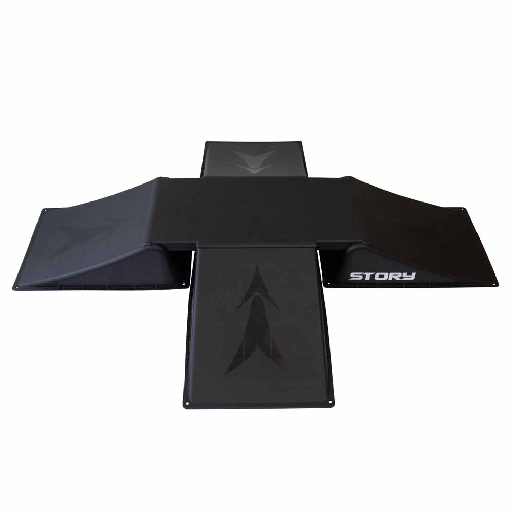 Story 4-Way Skate Rampe