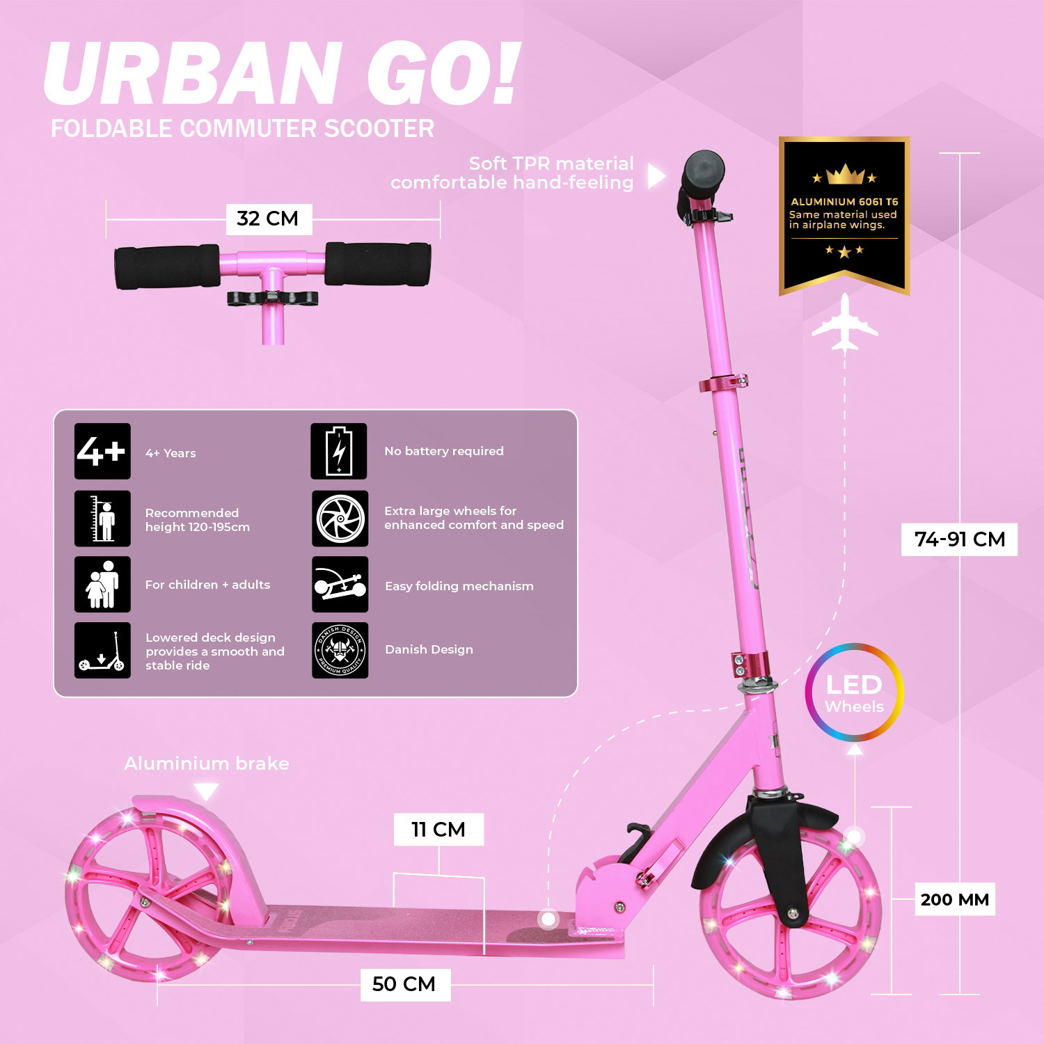 Story Urban GO! Faltbar Cityroller
