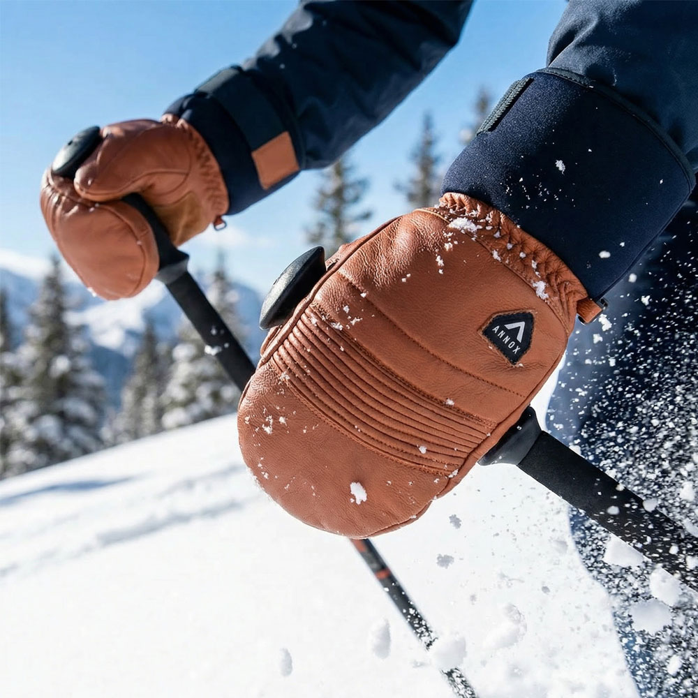 Annox Infinity Skihandschuhe Aus Leder