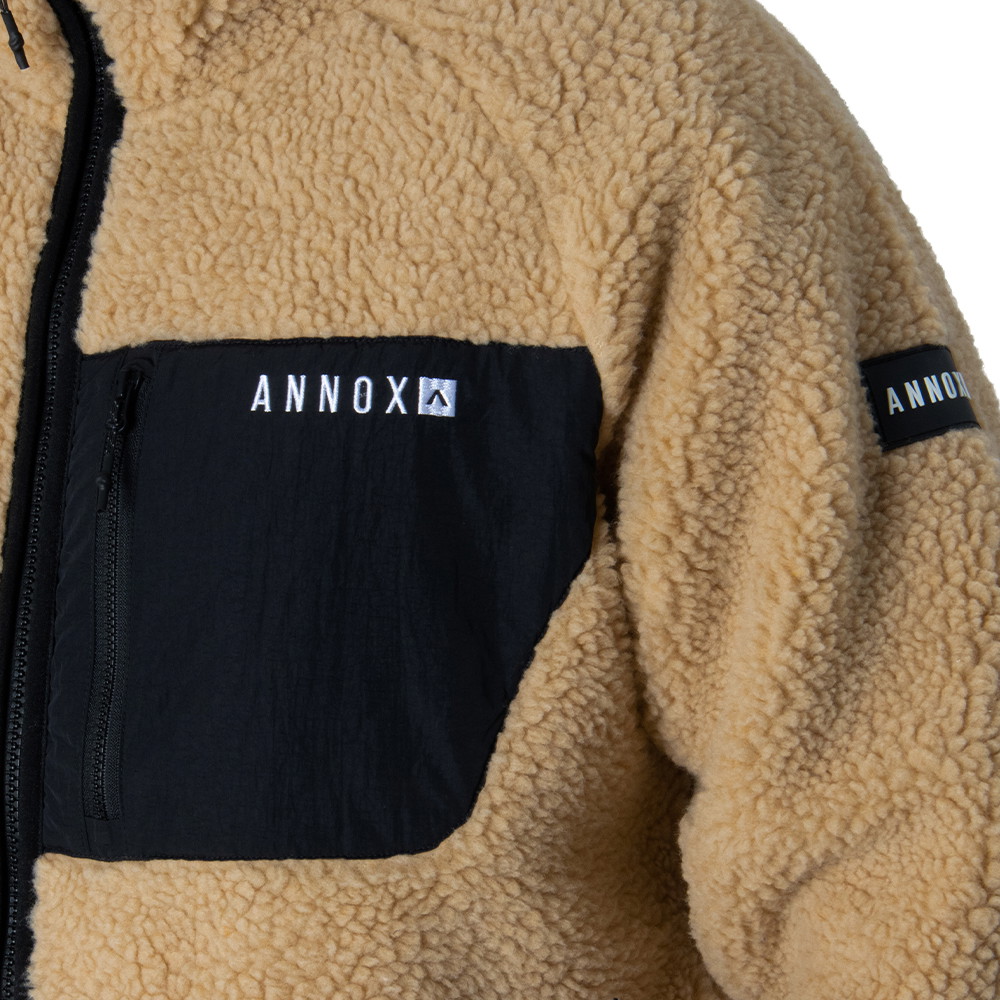 Annox Summit Hoodie  Sherpa Fleecejacke
