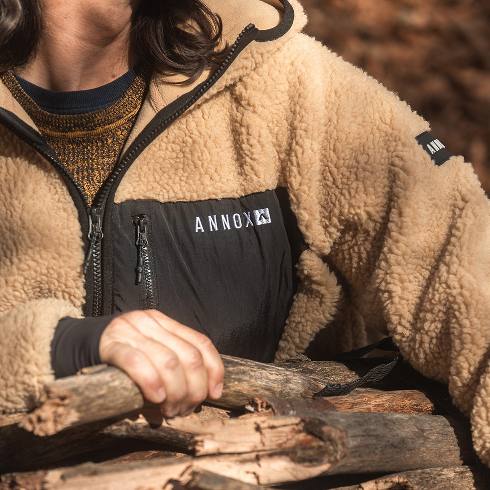 Annox Summit Hoodie  Sherpa Fleecejacke