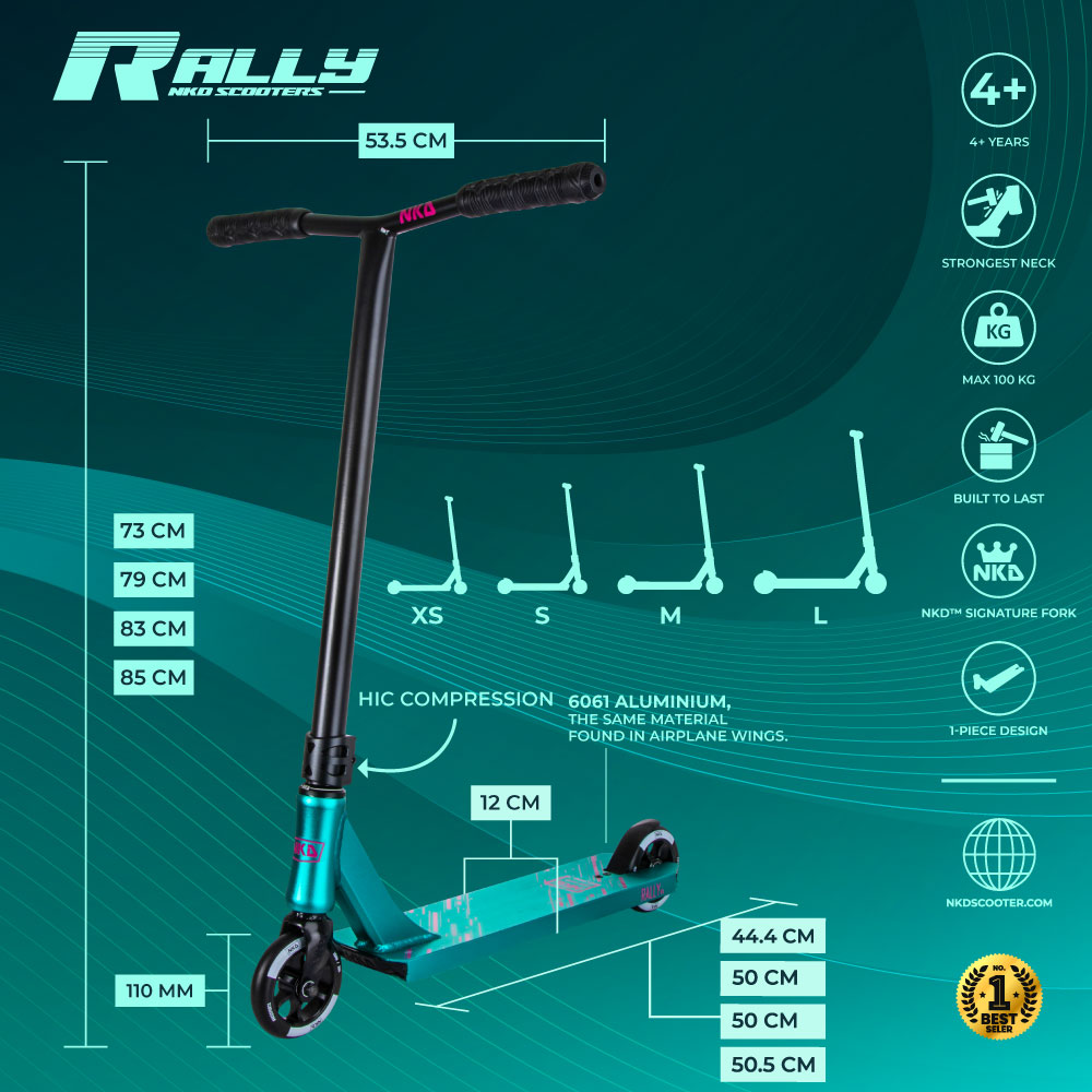 NKD Rally Stunt Scooter
