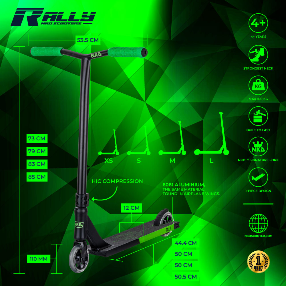 NKD Rally Stunt Scooter