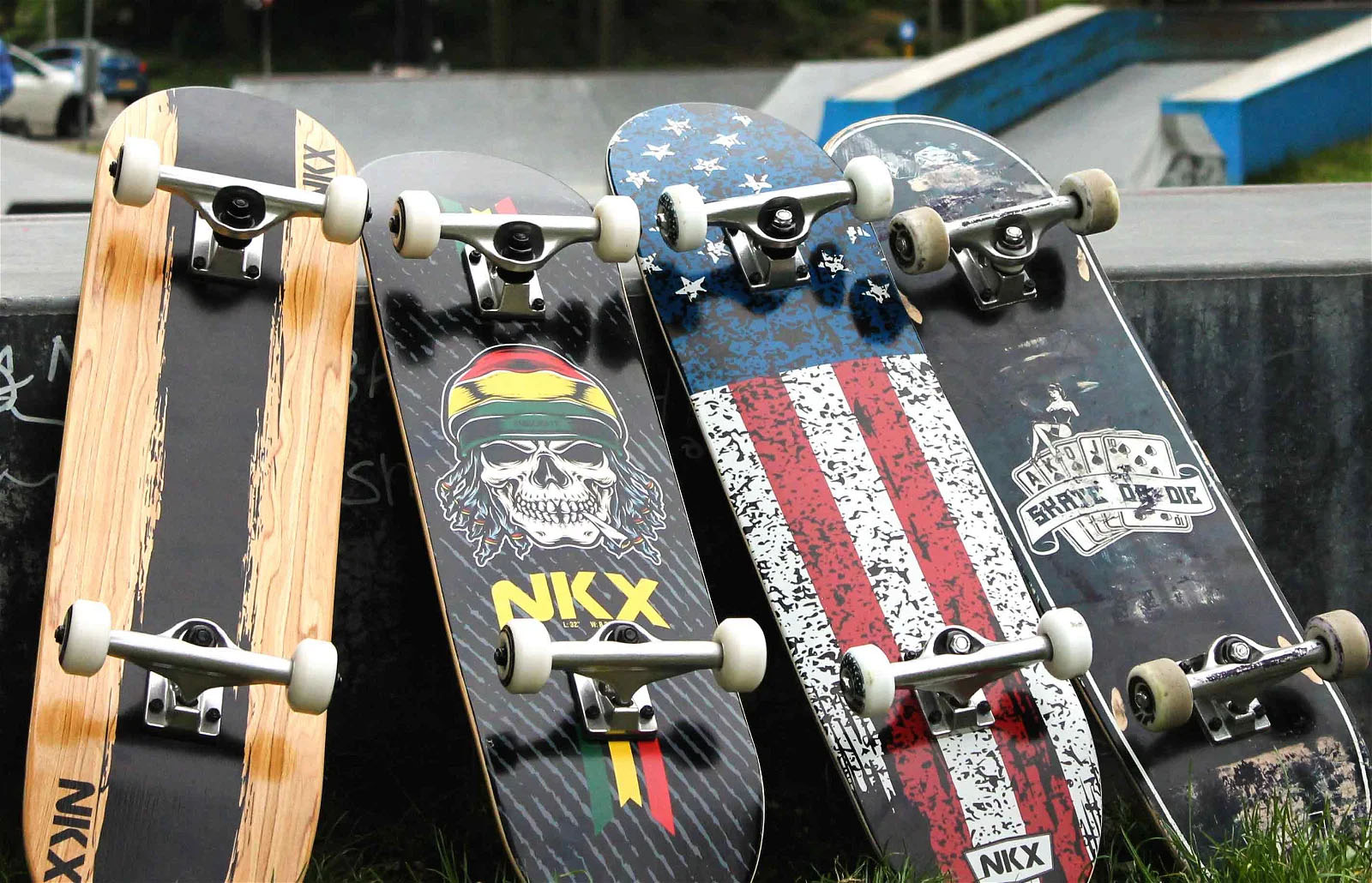 NKX Rasta Royal Skateboard