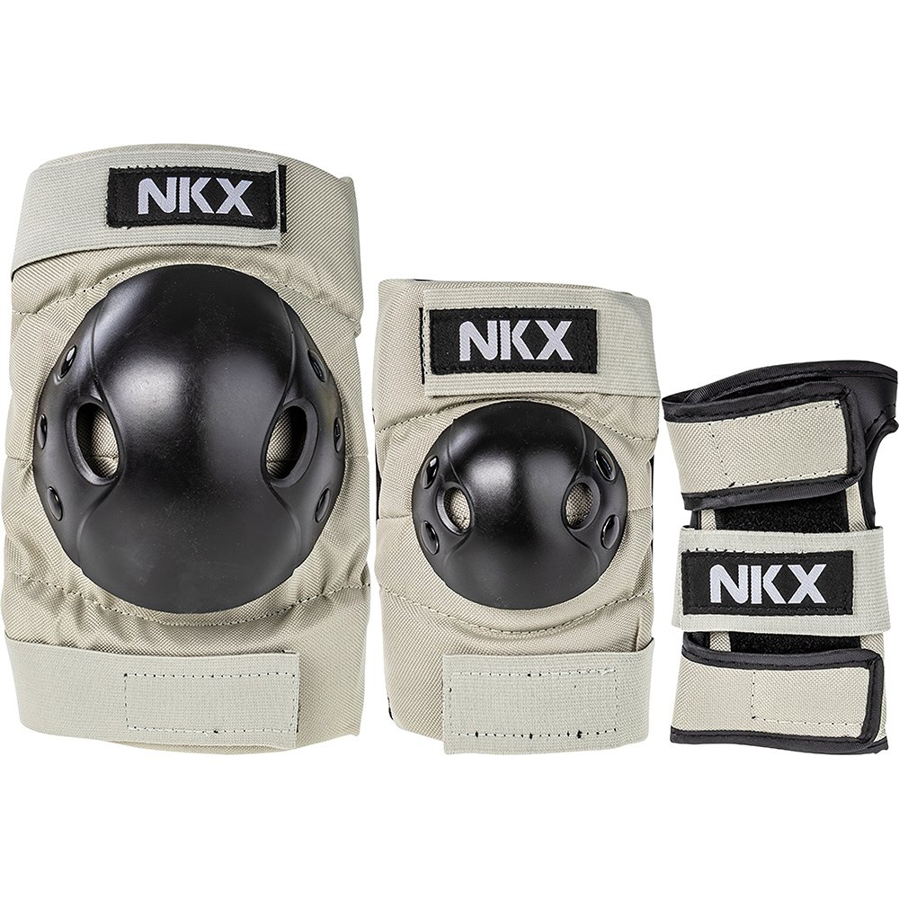 NKX 3er-Pack Pro Kinder Schutz-set - Knieschützer, Ellenbogenschützer und Handgelenkschützer