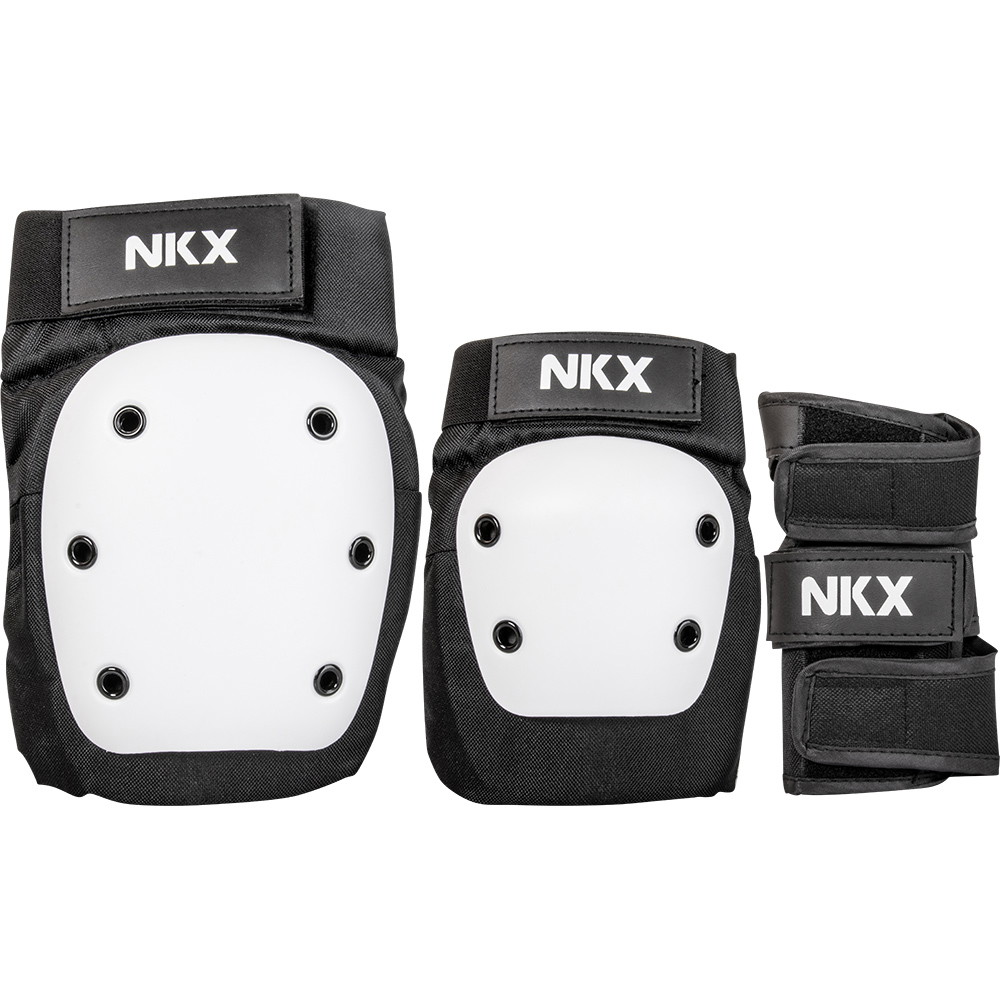 NKX 3er-Pack Pro Schutz-set - Knieschützer, Ellenbogenschützer und Handgelenkschützer