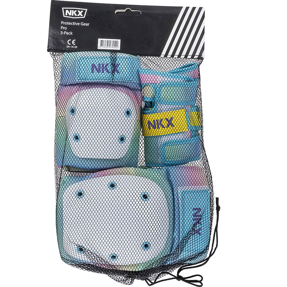 NKX 3er-Pack Pro Schutz-set - Knieschützer, Ellenbogenschützer und Handgelenkschützer