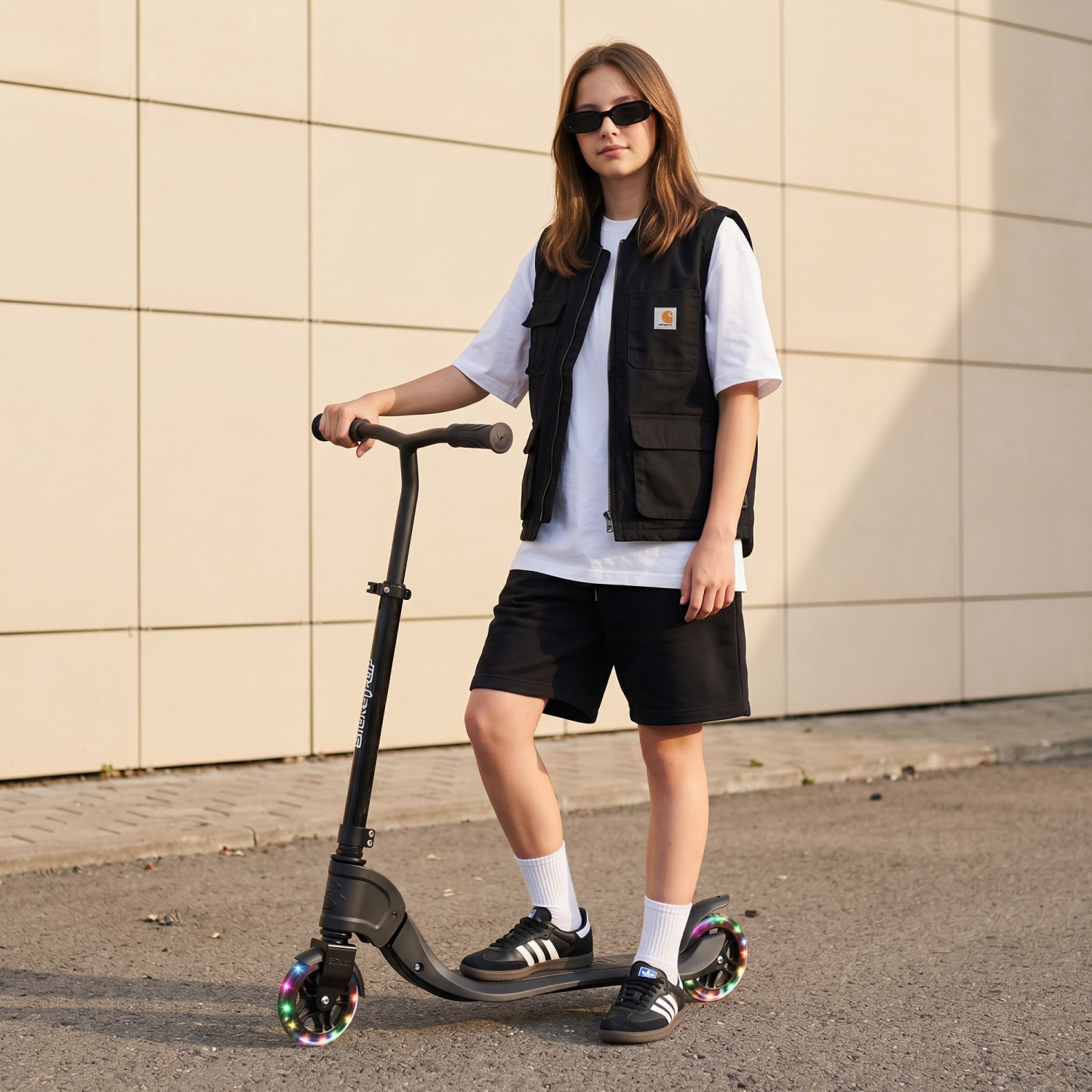 Story Flip Klappbarer LED Scooter