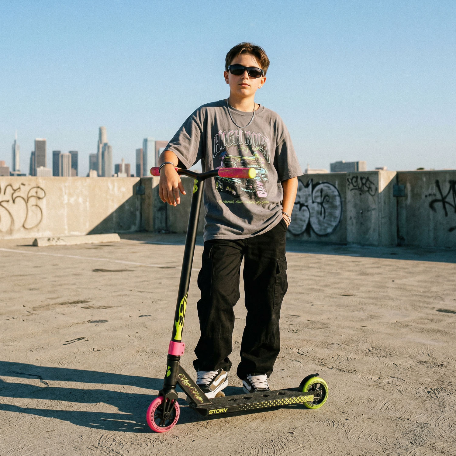 Story High Roller Air Stunt Scooter
