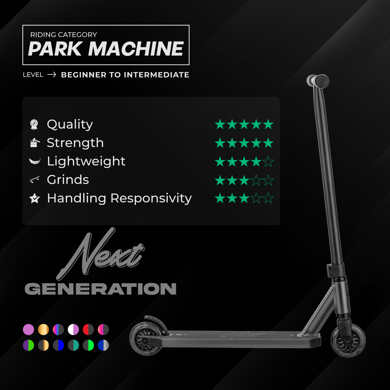 NKD Next Generation Stunt Scooter