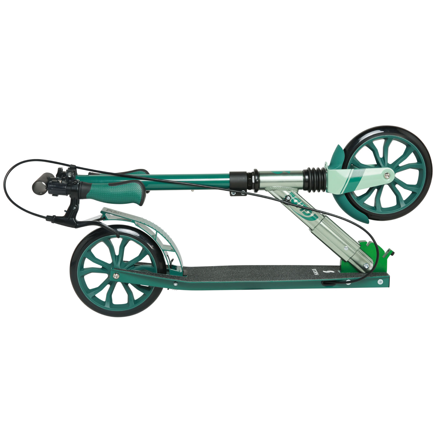 Story GlideX Elite Klappbarer Cityroller – Federung und Handbremse