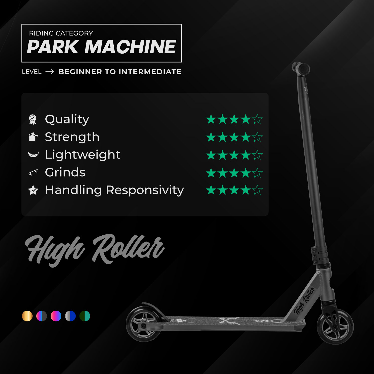 Story High Roller Stunt Scooter