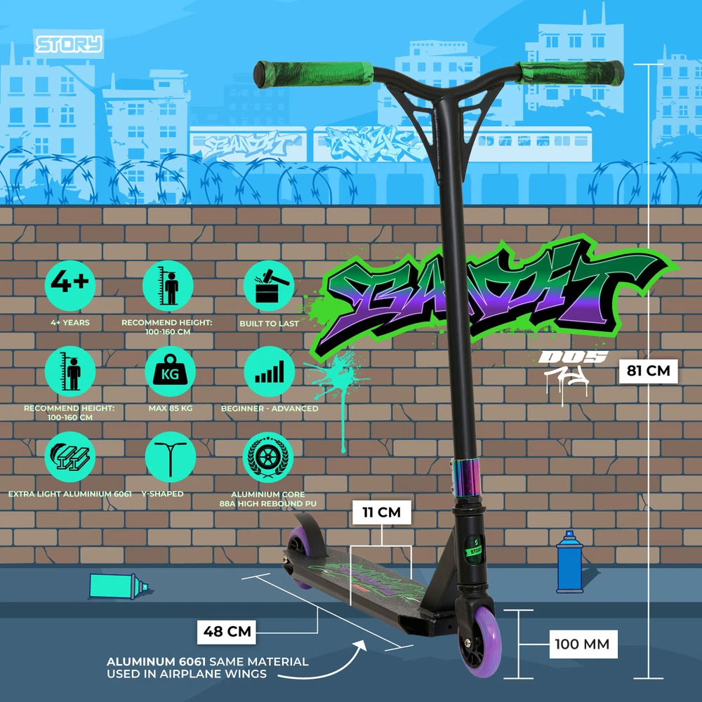 Story Bandit DOS Stunt Scooter