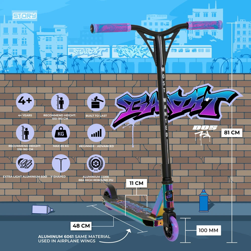 Story Bandit DOS Stunt Scooter