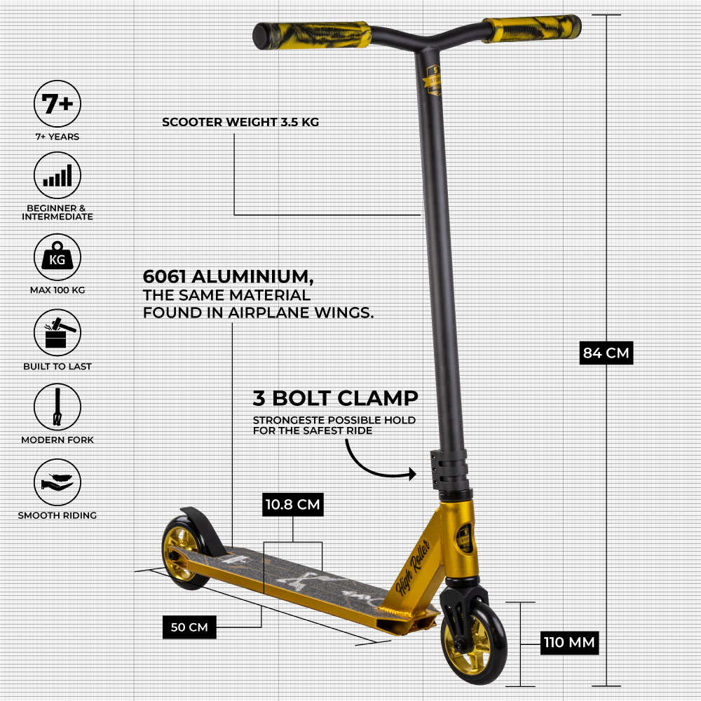 Story High Roller Stunt Scooter
