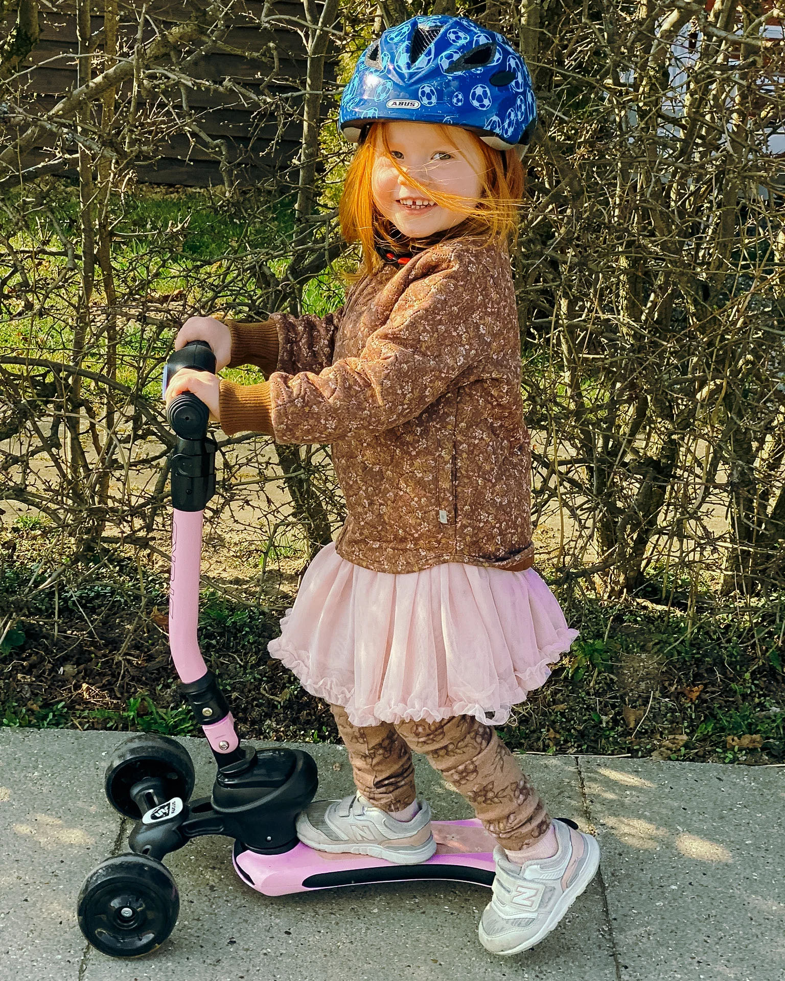 Story Flex Tretroller LED Kinder Scooter
