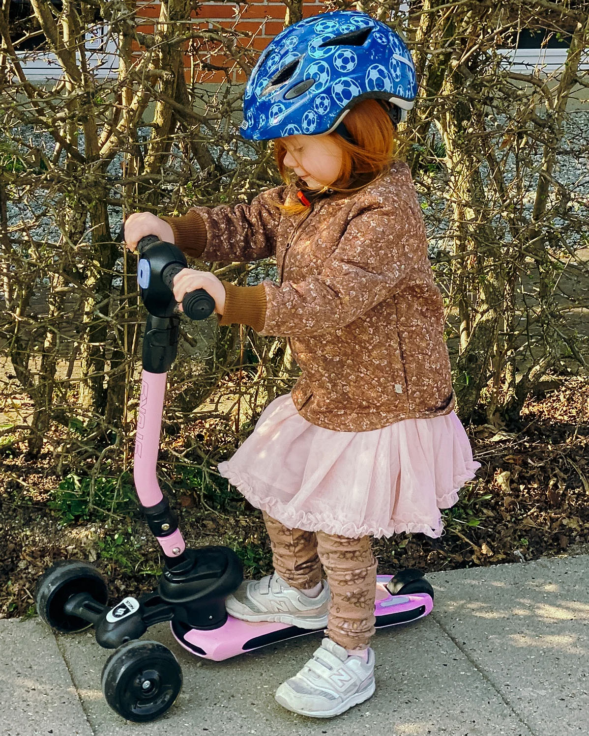 Story Flex Tretroller LED Kinder Scooter
