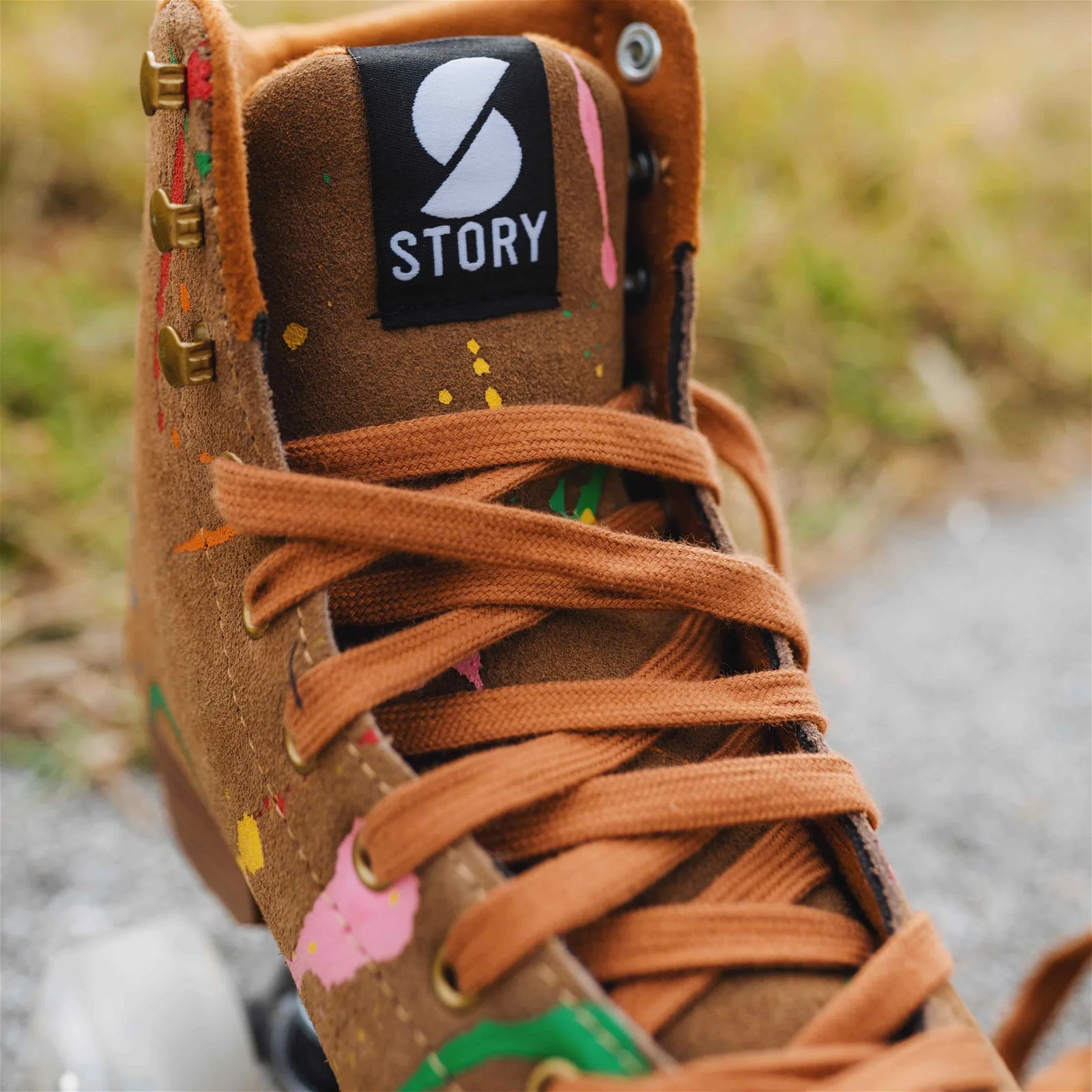 Story Retro Western Rollschuhe