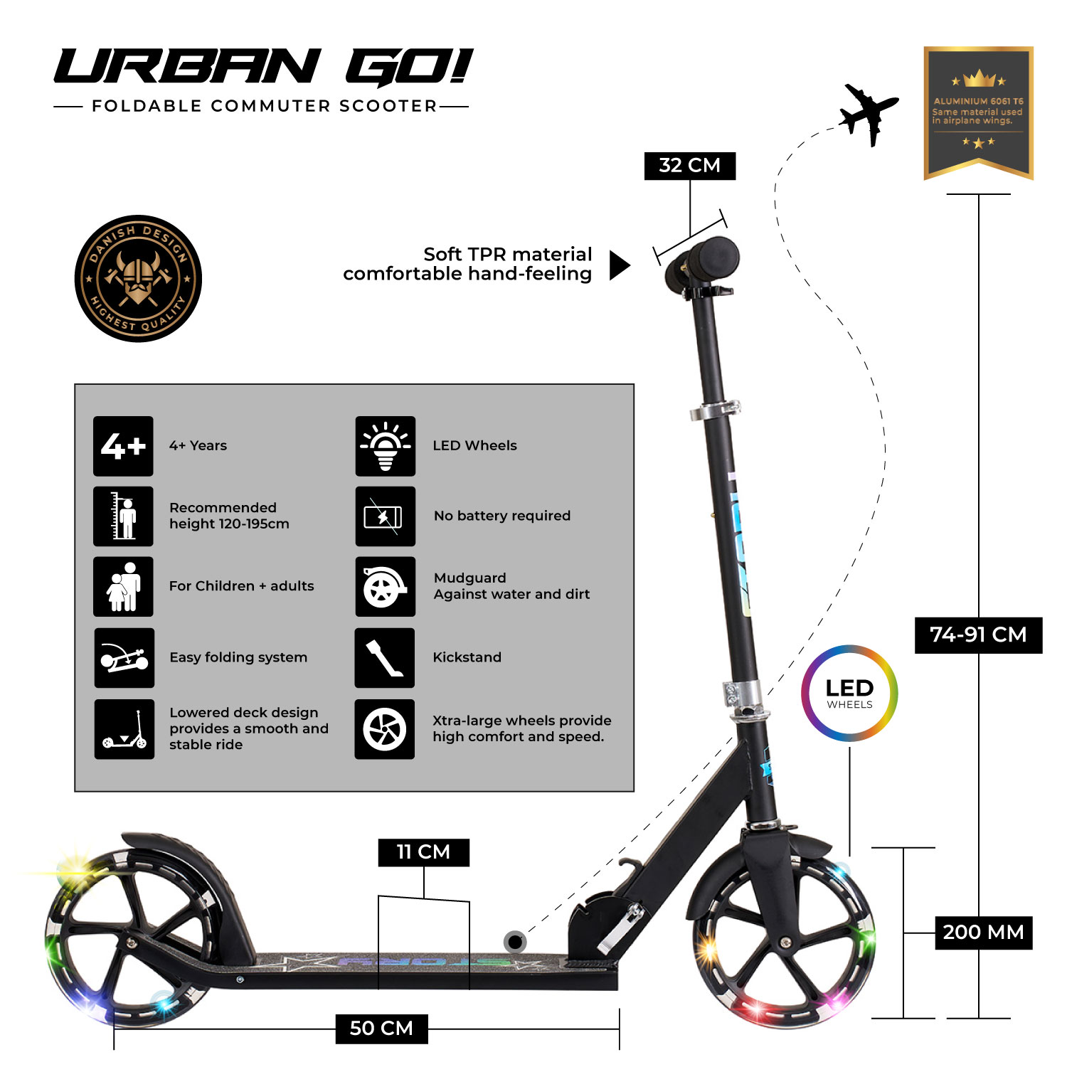 Story Urban GO! Faltbar Cityroller