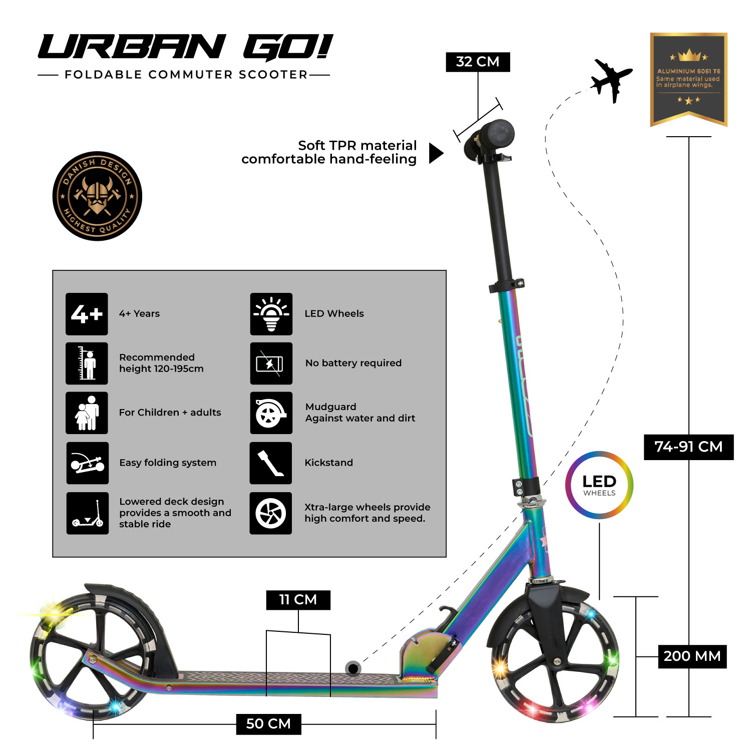 Story Urban GO! Faltbar Cityroller