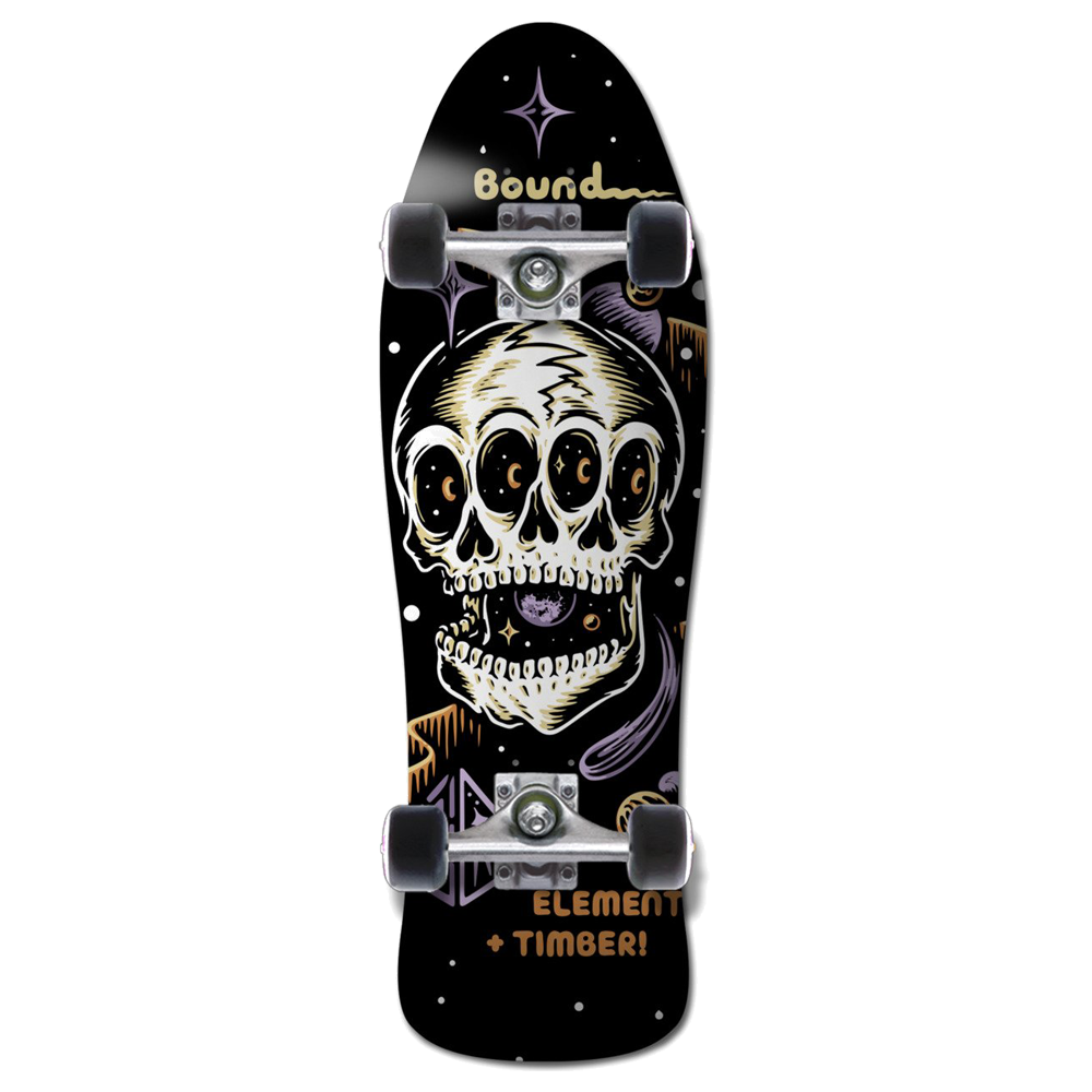 Element Timber Bound Cruiser Skateboard 10"